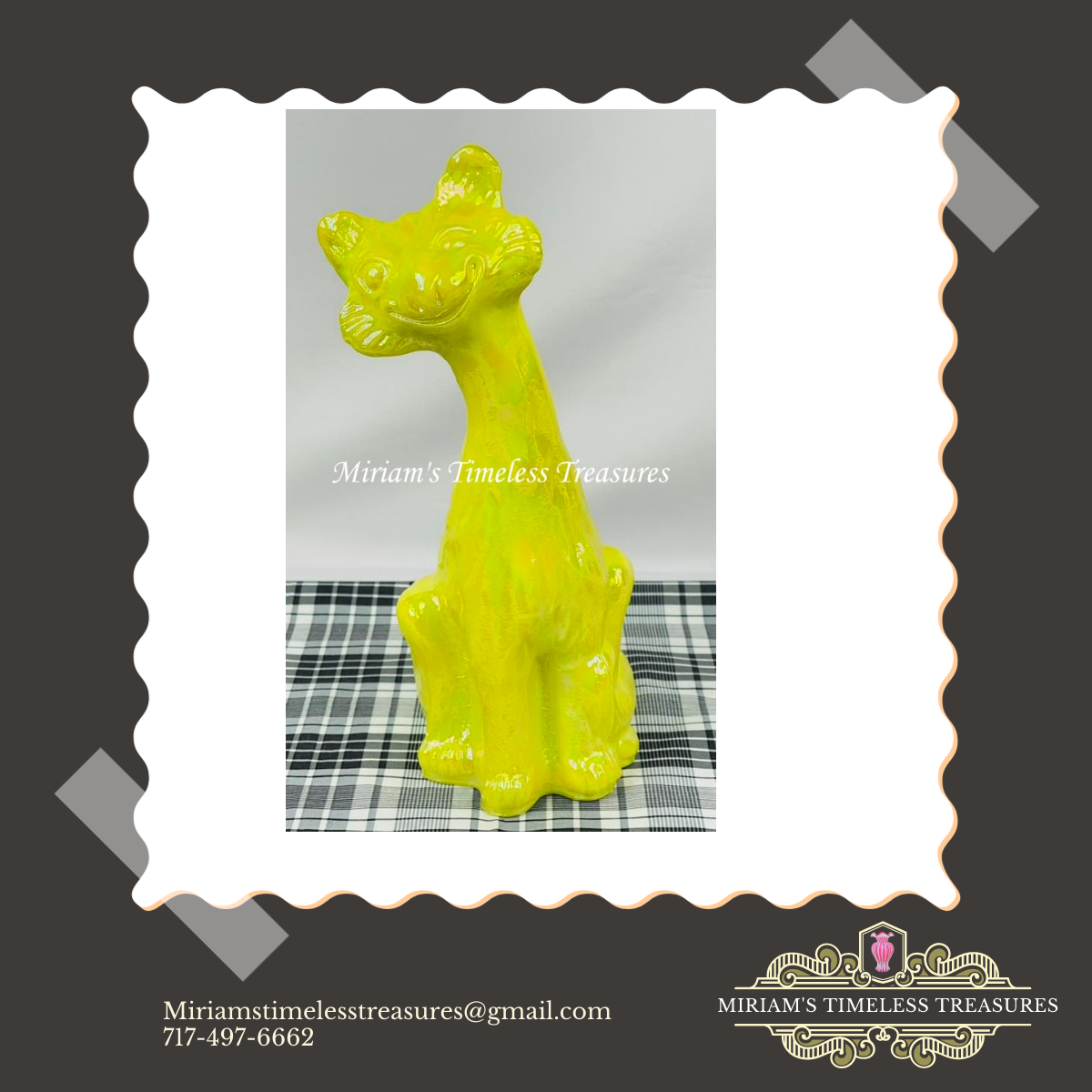 Dandelion Carnival Alley Cat Mosser Glass Fenton Mold