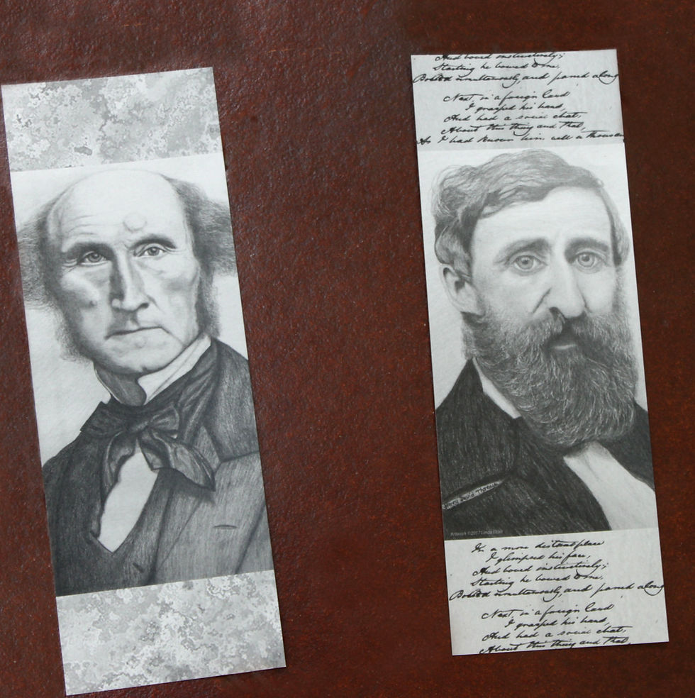 Thumbnail: Great Thinkers Bookmarks - Set of 4