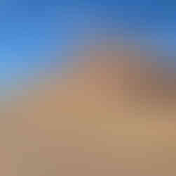 Just after the moon passed under a ridge