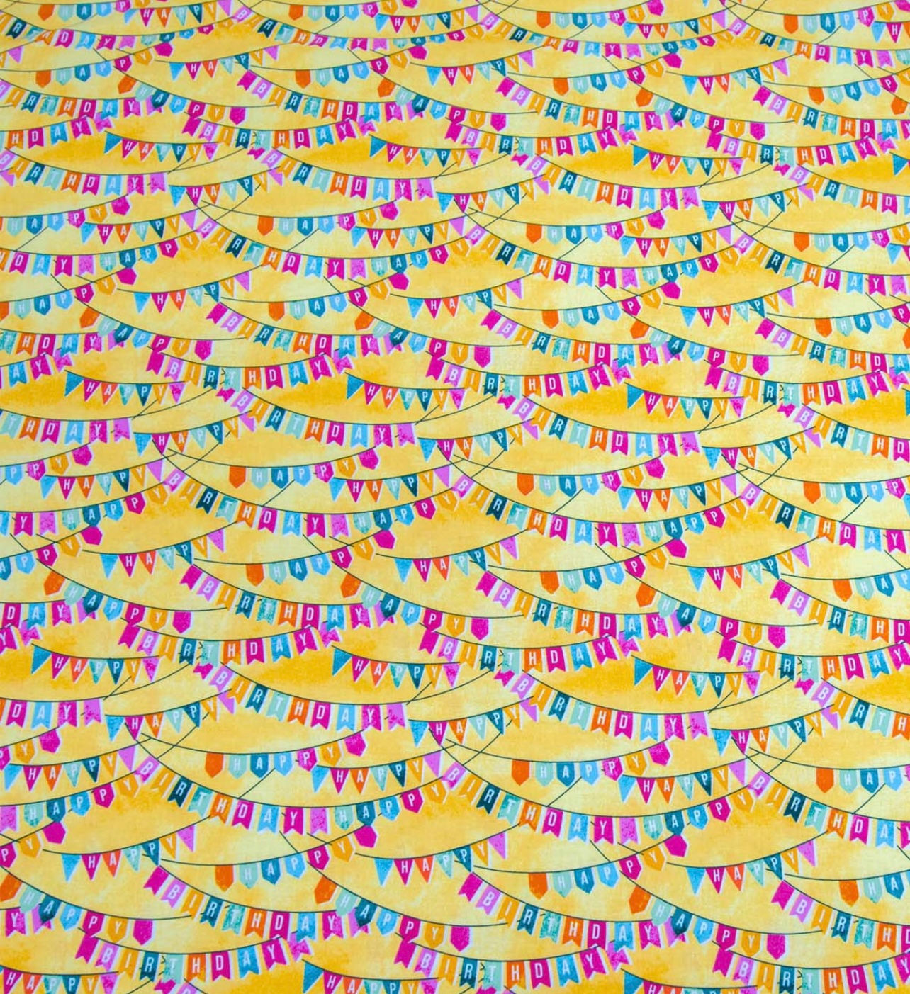 BIRTHDAY BANNER BANDANA