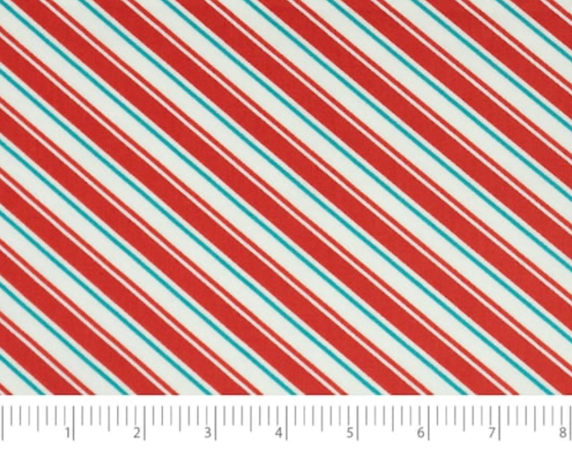 PEPPERMINT STRIPES BANDANA