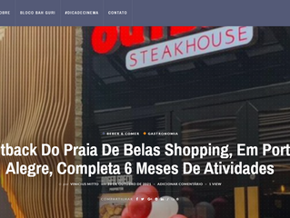 Outback Do Praia De Belas Shopping, Em Porto Alegre, Completa 6 Meses De Atividades