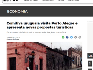 Comitiva uruguaia visita Porto Alegre e apresenta novas propostas turísticas