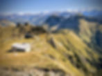 The arrival station of Rochers de Neye, seen from the summit.