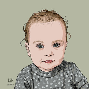  portret, digitaal portret, babyportret, kinderportret, baby, kind, diede