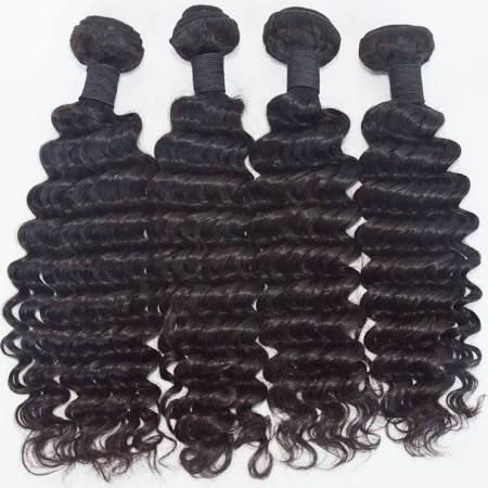 Thumbnail: Custom Handmade Lace Closure Wig