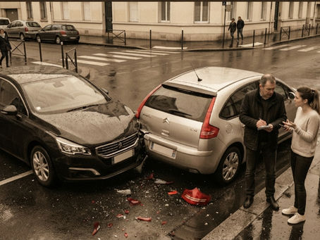 Accident de la route à Bordeaux : constat amiable et FGAO