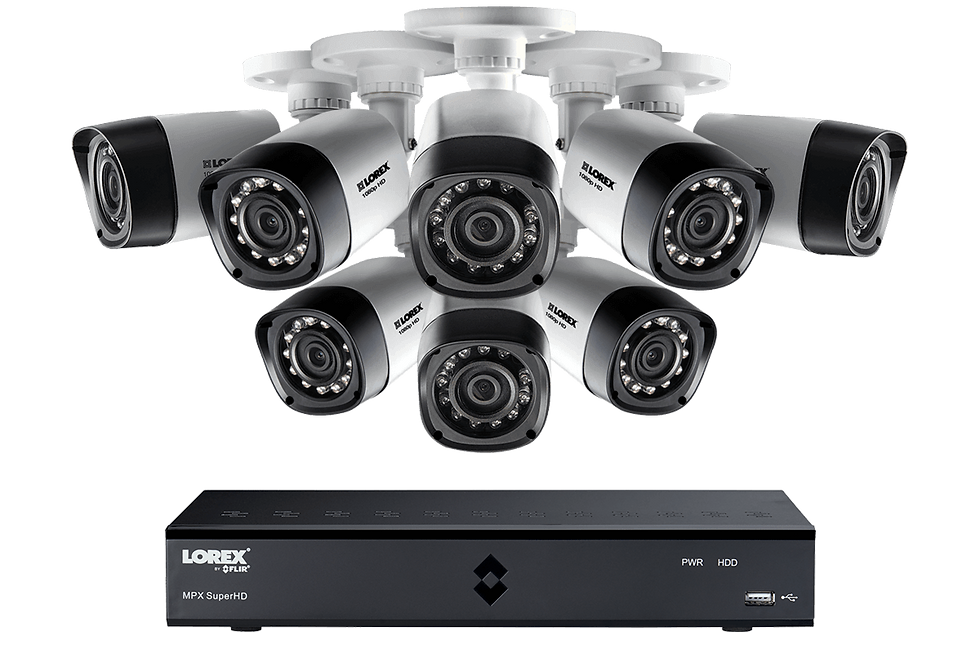 8 Channel DVR & Cameras