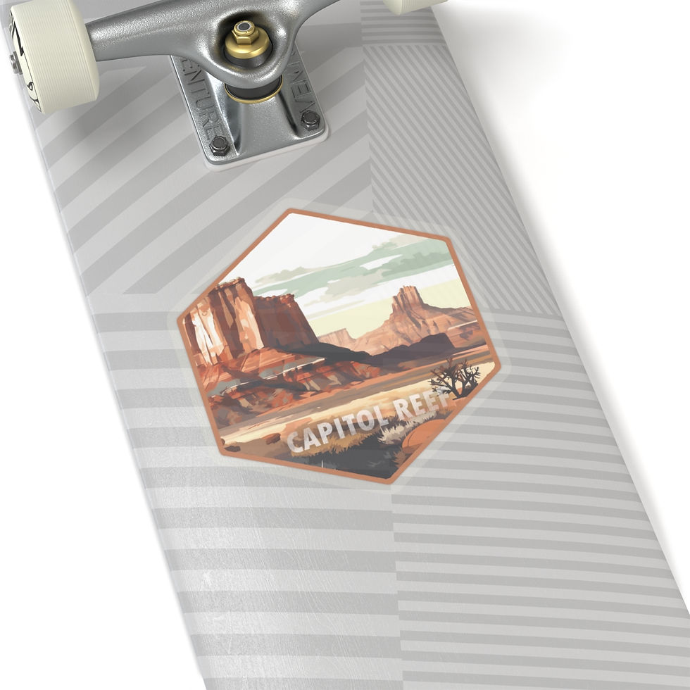 Thumbnail: My National Park Adventure - Capitol Reef - Kiss-Cut Stickers