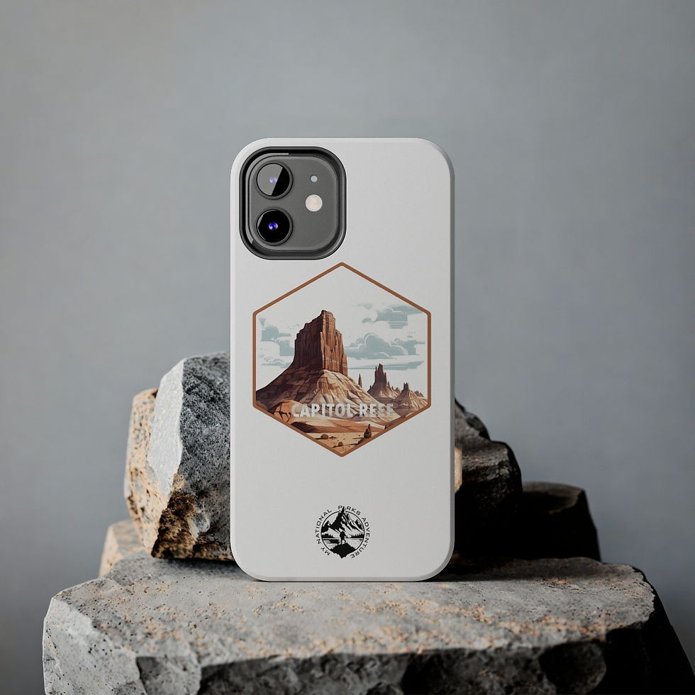 Thumbnail: Capitol Reef - My National Parks Adventure - Custom Phone Case