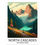 Thumbnail: North Cascades National Park Poster - USA National Parks Travel Art Poster