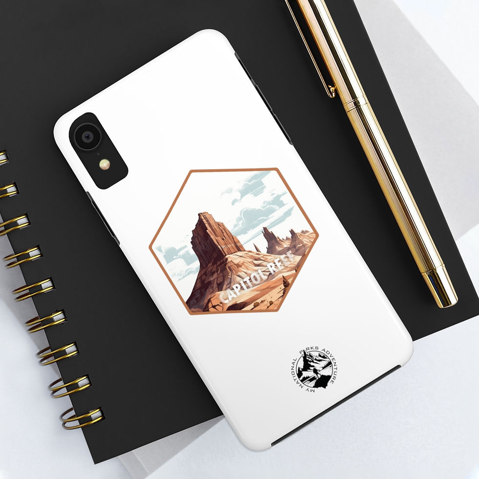 Thumbnail: Capitol Reef - My National Parks Adventure - Custom Phone Case