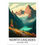 Thumbnail: North Cascades National Park Poster - USA National Parks Travel Art Poster