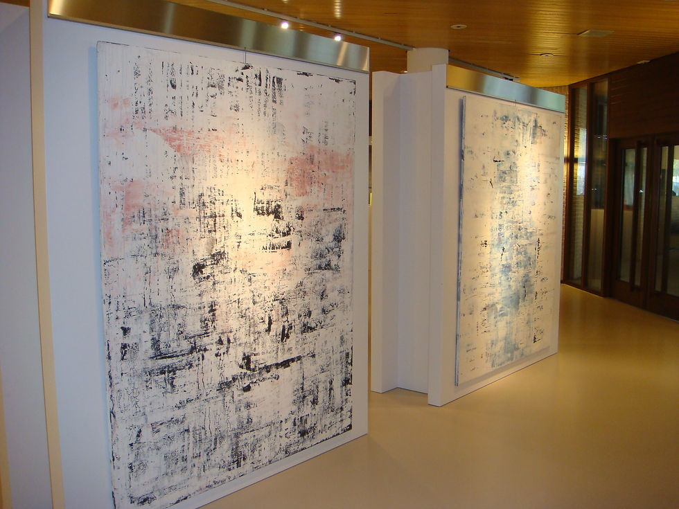 Expositie Emmeloord Gemeentehuis.