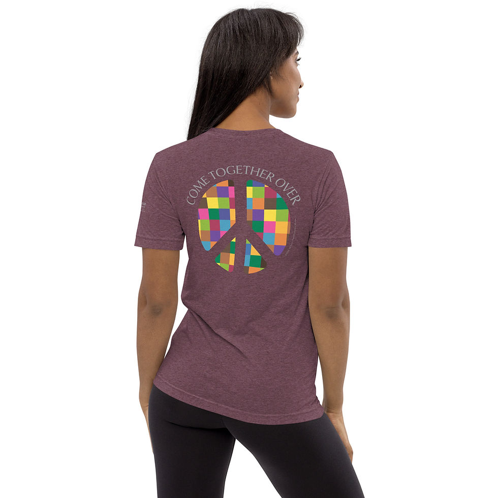 Thumbnail: Come Together Over Peace "Cubes"– shirt