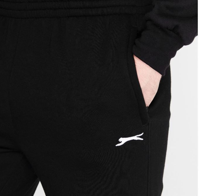 Thumbnail: Slazenger Open Hem Fleece Pants Mens