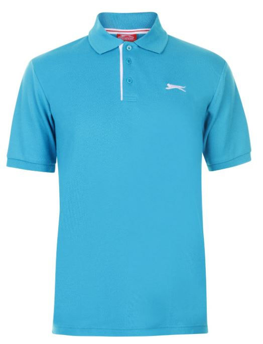 Slaz Plain Polo Snr 00 Bright Blue