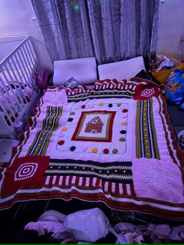chrismas cal blanket