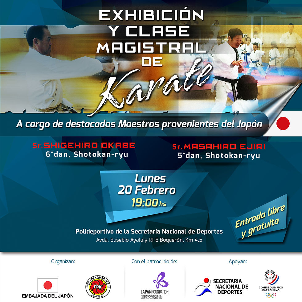 Flyer Embajada del Japon