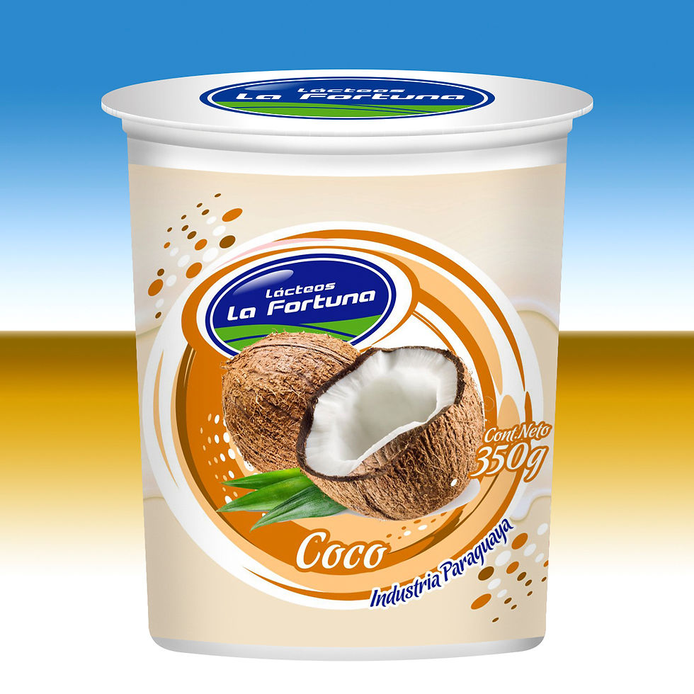 Yogurt Entero Coco La Fortuna