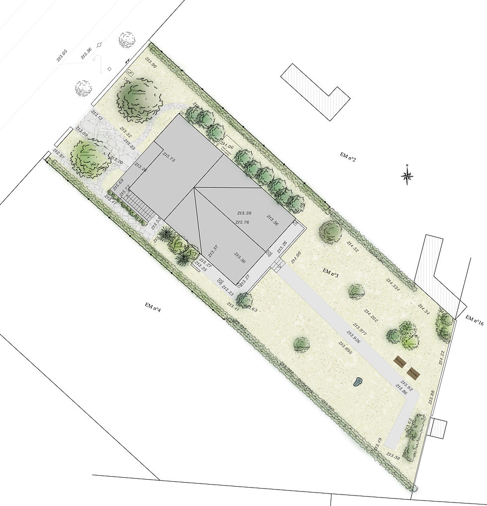 Plan global existant