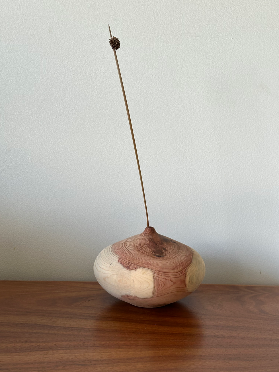 Single stem squat vase