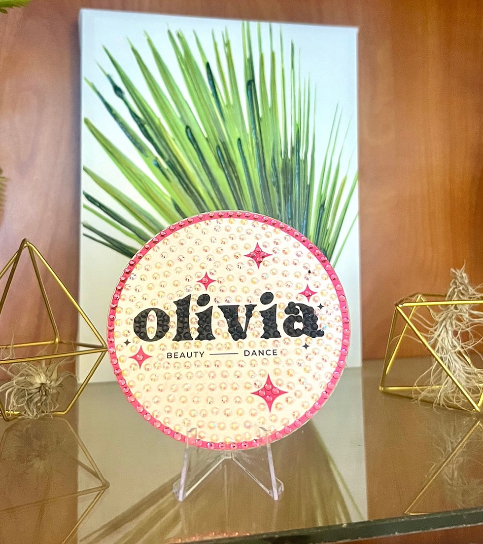 Thumbnail: customize and personalize bedazzled name plate. blinged gifts for girls and daughters.