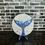 Thumbnail: bedazzled nautical rhinestoned nautical coasters. 4x4 nautical coasters. jersey shore