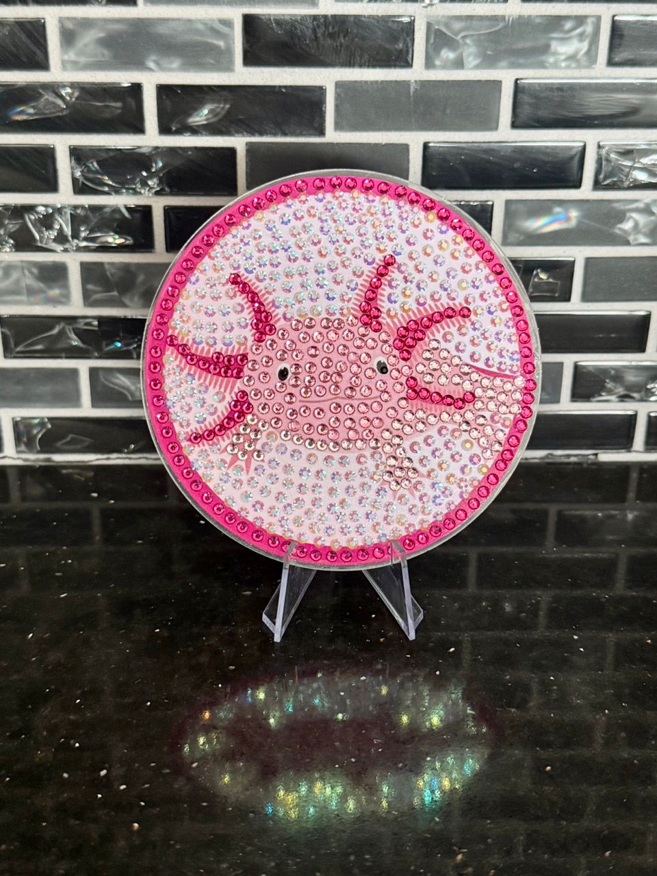 Singalong to Dr Waffles Axolotl Song from Tiktok. Bedazzled axolotl