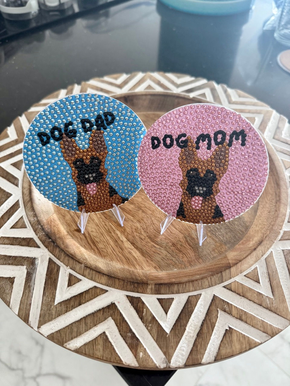 Thumbnail: german shepherd dog mom and dog dad