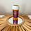 Thumbnail: BURN Bedazzled Pill Bottle with pink strong woman design, featuring pink and purple lips adorned with rhinestones. fat burnin