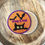 Thumbnail: dazzling Creep it Real Bedazzled Coaster featuring a black cat and black bats, perfect for Halloween lovers. Funny Halloween