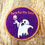 Thumbnail: dazzling Here for the Boos Bedazzled Coaster featuring a ghost holding a wine glass, perfect for Halloween lovers.