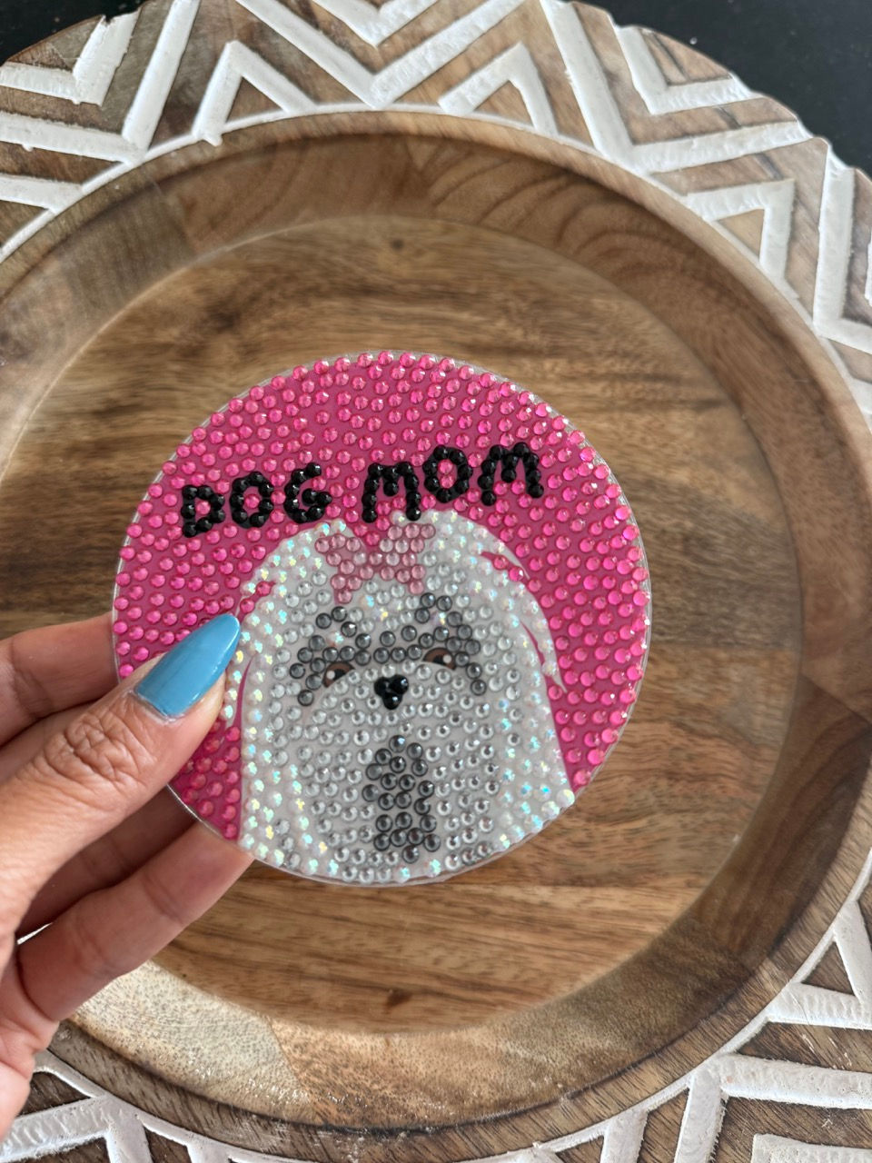 Thumbnail: fluffy white Maltese dog illustration and bold text, perfect for small dog lovers and proud pet moms