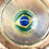 Thumbnail: Bedazzled coaster featuring the Brazil flag on a soccer ball, ideal for Brazilian soccer fans and Brasileirão supporters. Han