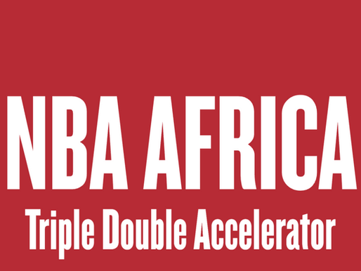PROGRMA DE ACELERAÇÃO TRIPLO DUPLO DA NBA África 2025 para Startups Africanas (prêmio em dinheiro de US$ 50.000)