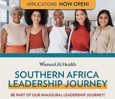 JORNADA DE LIDERANÇA DA WomenLift Health 2026 na África Austral para mulheres líderes emergentes (Totalmente financiado)