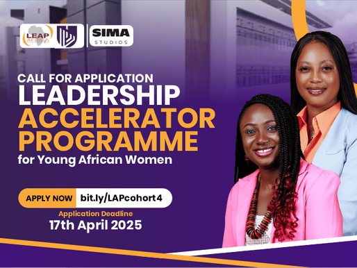PROGRAMA DE CAPACITAÇÃO DE LIDERANÇA LEAP África 2025 para Jovens Mulheres Africanas