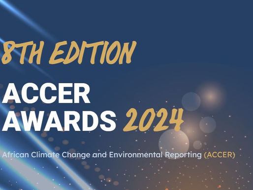 PRÊMIO AFRICANO DE MUDANÇAS CLIMÁTICAS E RELATÓRIOS AMBIENTAIS (ACCER) 2024