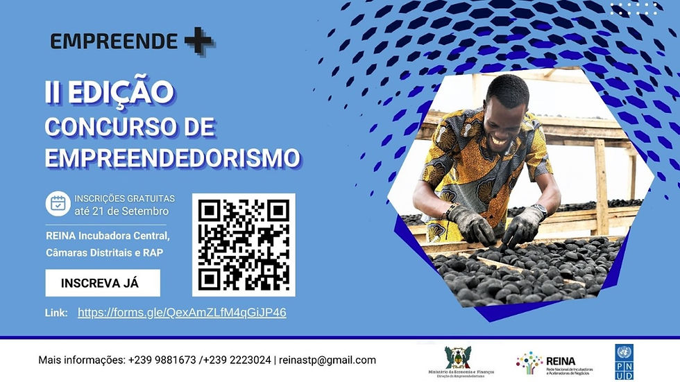 PROGRAMA EMPREENDE+ II Edição - oportunidade para cidadãos são tomenses