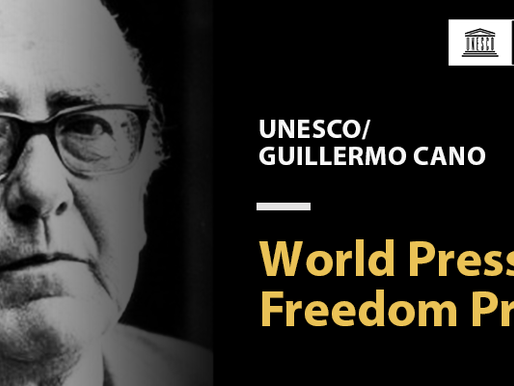 PRÊMIO MUNDIAL DE LIBERDADE DE IMPRENSA UNESCO/Guillermo Cano 2025 (até US$ 25.000)