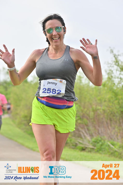 Congratulations to Team Kidney in the 2024 Christie Clinic Illinois Marathon!