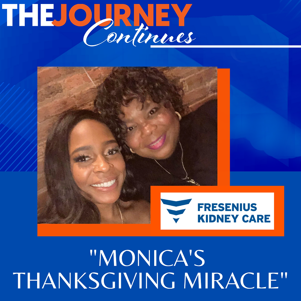 The Journey Continues Season 5, Episode 13 "Monica's Thanksgiving Miracle"