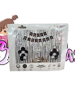 HAPPY BIRTHDAY PARTY DECORATION KIT