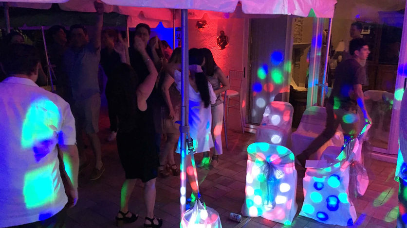 Graduation Party Lighting