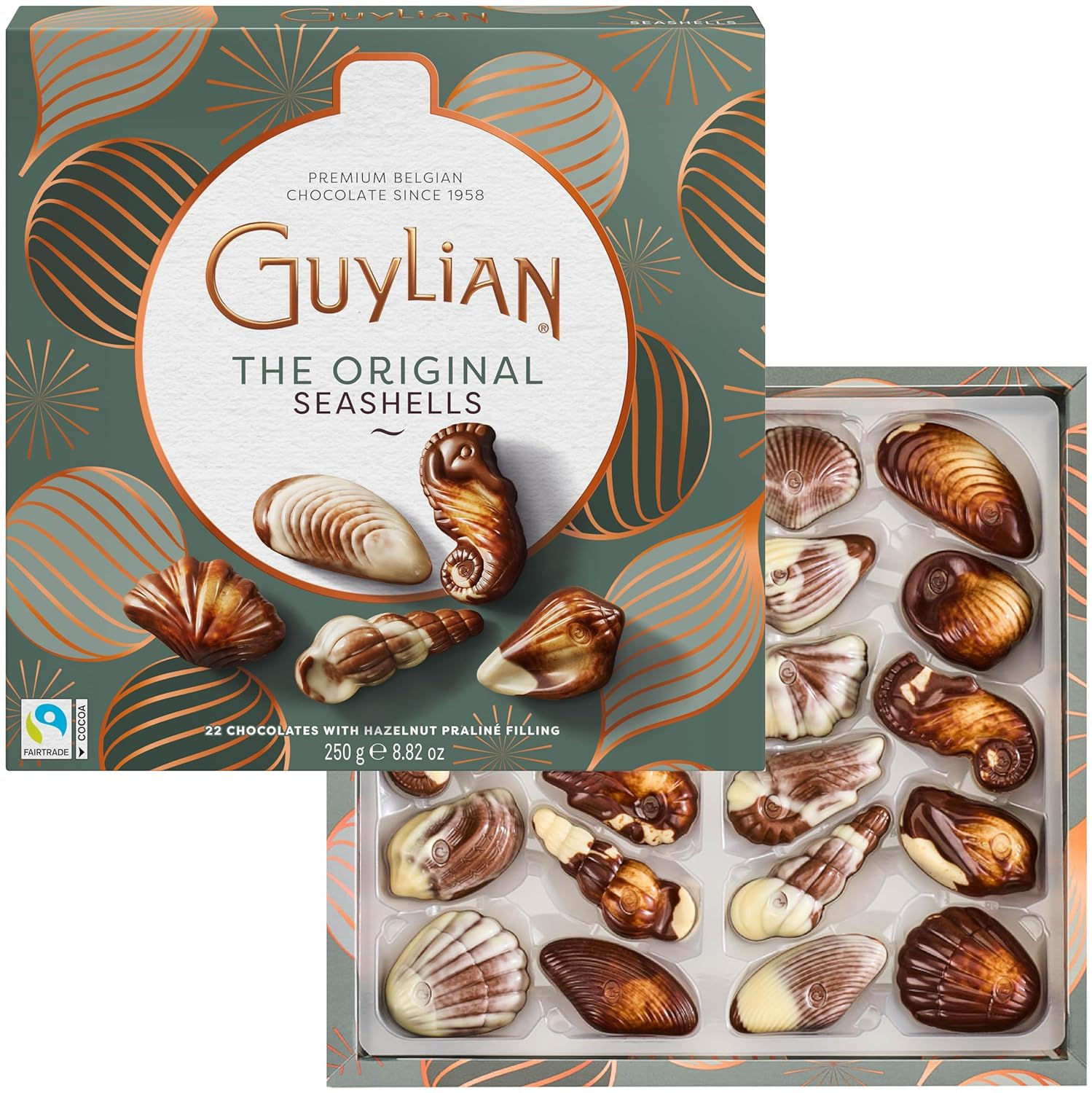 Guylian - Fruits de mer coffret Noël 250g