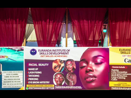 Graduates from Euranda Institute of Skills Development set up their own businesses within six months of completion because of the entrepreneurial skills they received