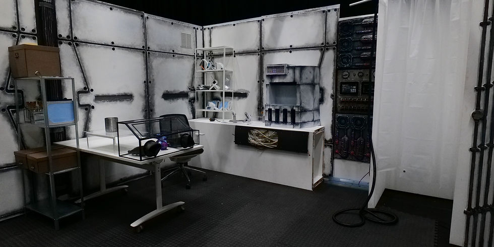 Int. Lab Built On Stage