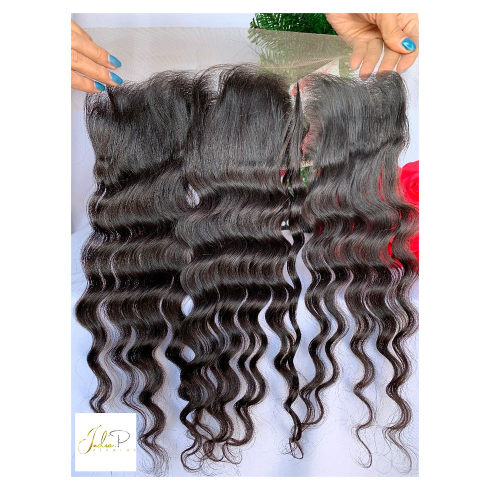 Raw wave Frontal 13*4