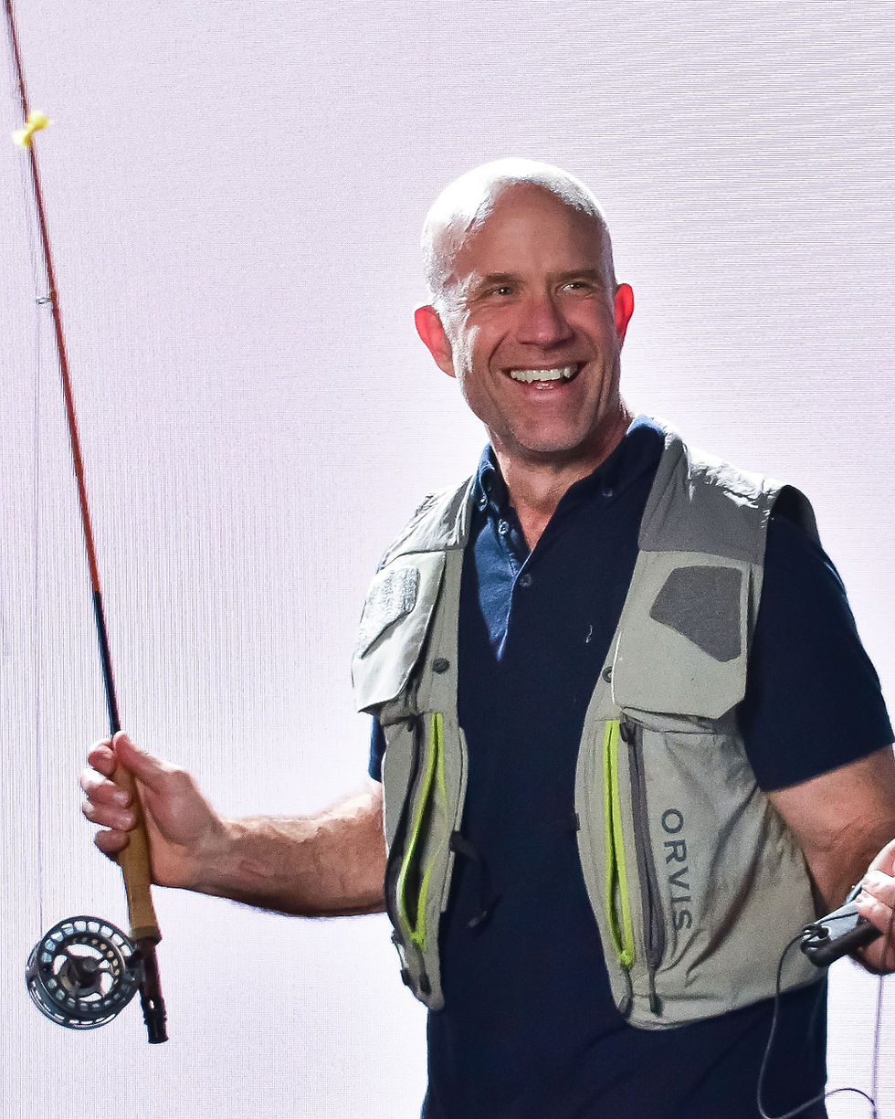 Brian Kingrea, Executive Pastor of Community Life and Care at Damascus Road Community Church love to go fishing in his free t